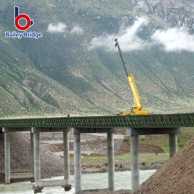 Venda de fábrica ponte de emergência de aço bailey fabricante da China