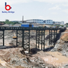 Ponte provisória para o compacto pré-fabricado de aço portátil de Bailey do uso da emergência