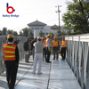 Ponte pedonal estrutura pré-fabricada ponte de treliça de fornecimento de fábrica de baixo custo