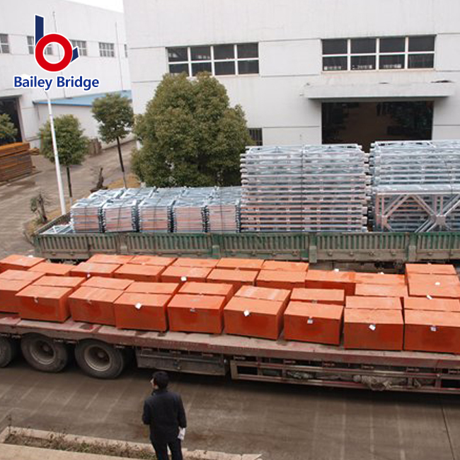 Ponte pedonal de alta segurança com capacidade de carga por atacado da ponte de fardo Bailey