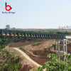 Ponte de aço provisória de alta segurança com capacidade de carga por atacado da ponte Bailey