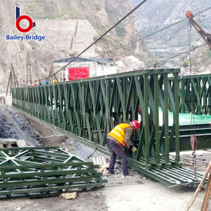 Alta qualidade com estruturas de ponte de aço personalizadas de baixo preço