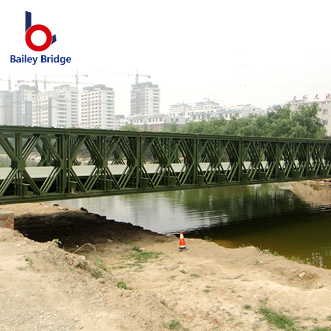 atacado ponte de aço bailey ponte de treliça mais popular