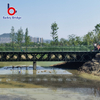 Ponte de construção metálica ponte pedestre de aço provisória Bailey Bridge