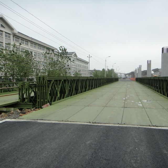 Ponte pedestre Bailey (CB-200 Plus HD-321) na cidade de Ningbo, província de Zhejiang