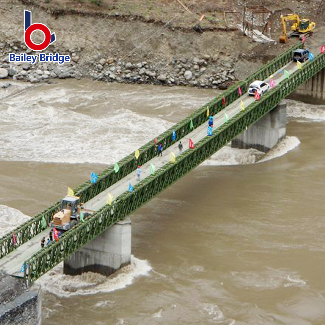 Preço de fábrica Puente Bailey Foundation China Fornecedor Ponte de aço temporária