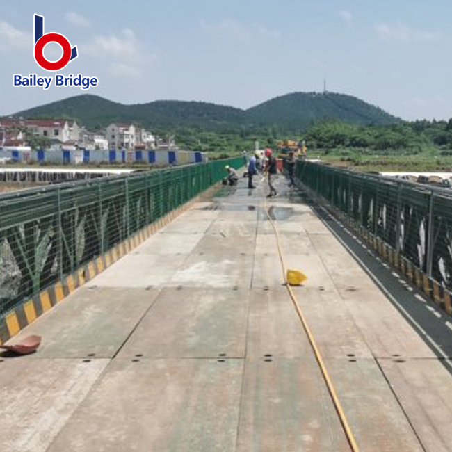 Vendas diretas da fábrica preço barato treliça de aço galvanizado ponte bailey