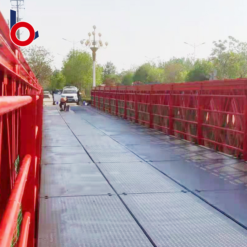 Bailey Bridge (HD-321, TSR) a uma ponte de pedestres pré-fabricada em 42m em Liaocheng, cidade, província da cidade de Shandong