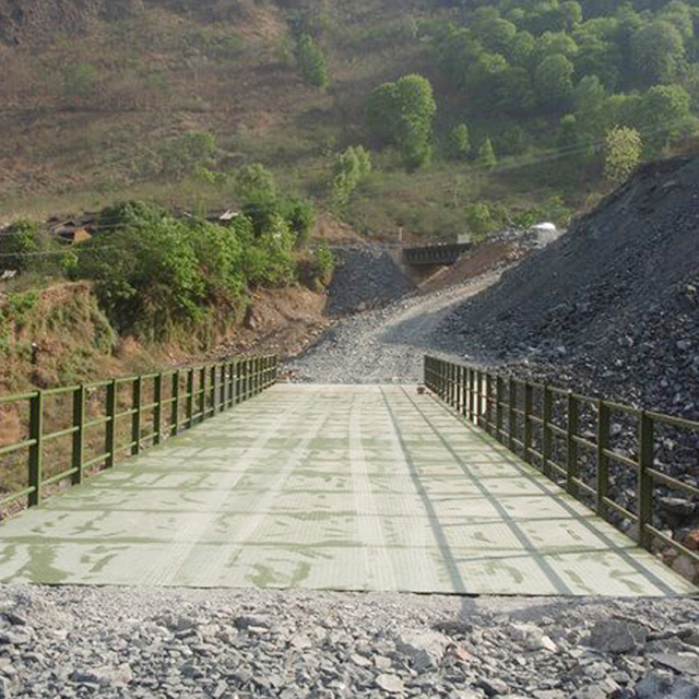 Bailey Bridge (CB-200.140m de comprimento, largura clara: 4,2m) para a China Railway 12th Group, Yancheng City, Província de Jiangsu