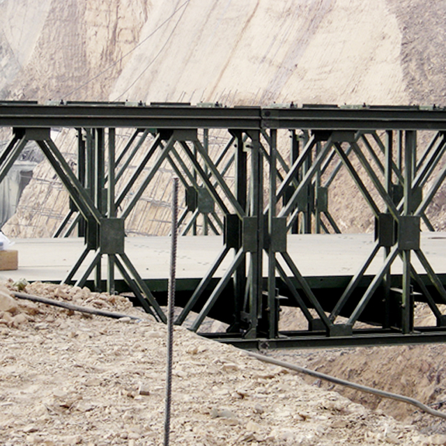 Ponte de treliça de aço temporária de fábrica portátil da Bridge Factory Bridge