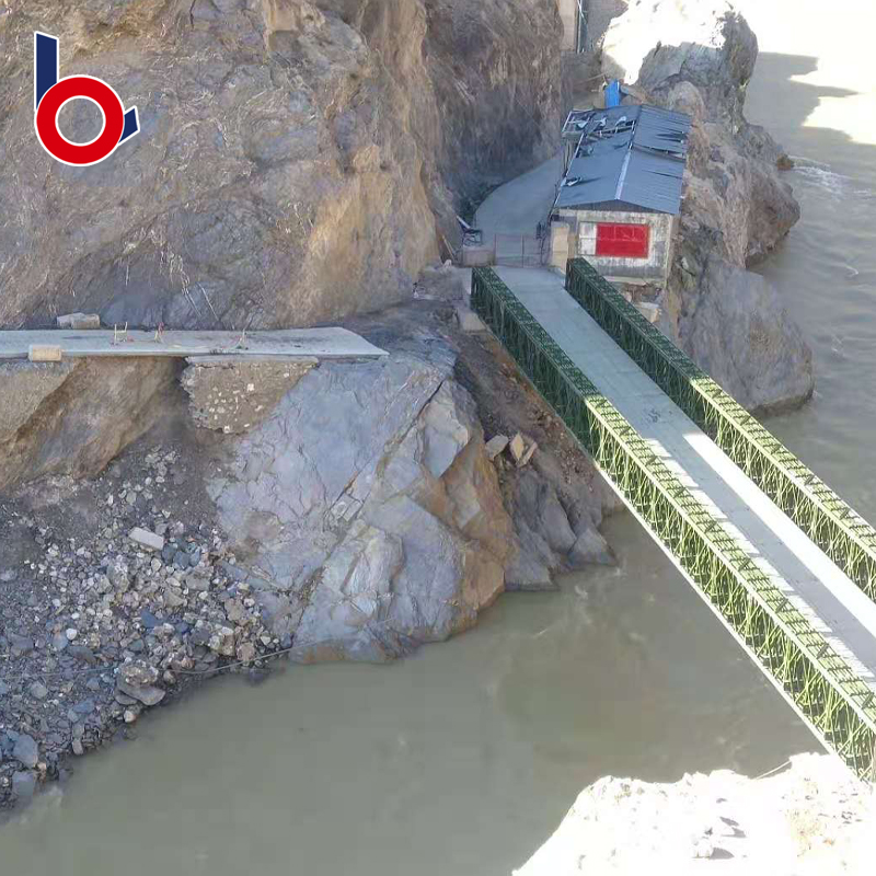 Alta qualidade com estruturas de ponte de aço personalizadas de baixo preço