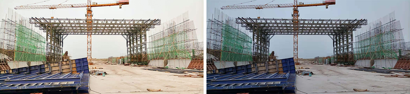 Guindaste de p&oacute;rtico- 