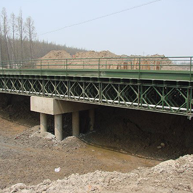 Bailey Bridge (HD-321,30m de comprimento, DSR, sobrecarga) para sino-hydro 6 Bureau, cidade de Tonghua, província de Jilin